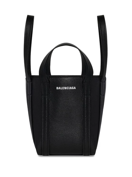 Женская сумка-тоут Balenciaga Everyday XS, черно-белая