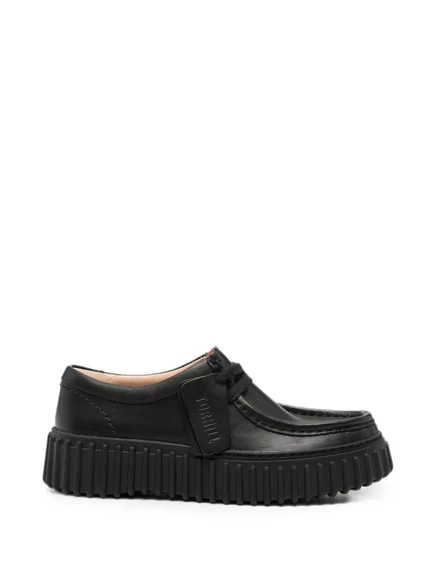 Женские дерби Clarks Torhill Bee из кожи, черные