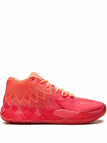 Унисекс кроссовки Puma x Rick and Morty MB.01 LaMelo Ball, красные