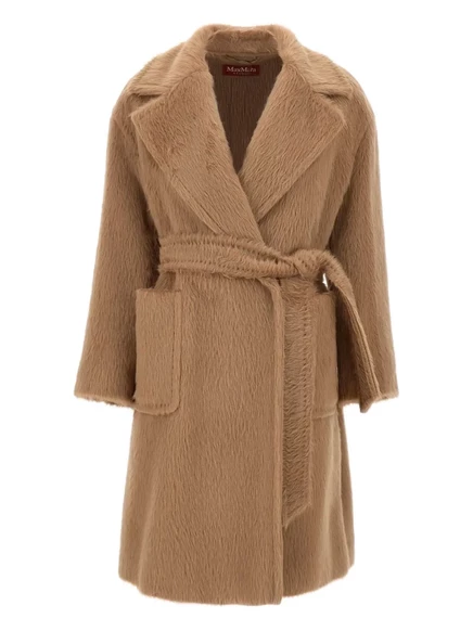 Женское пальто Max Mara Ottanta, коричневое