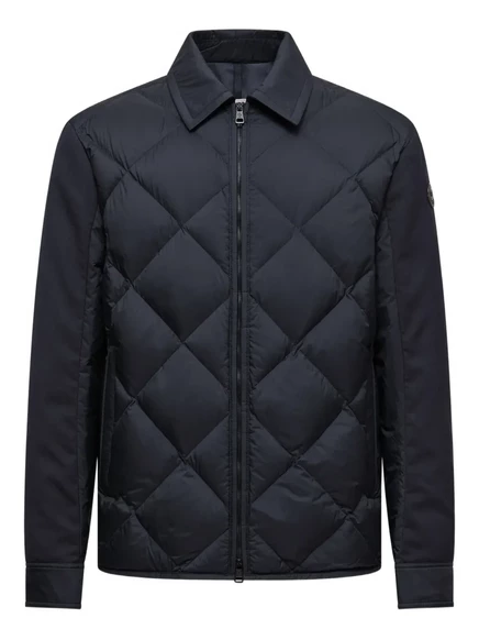 Стеганая стеганая куртка Moncler blue