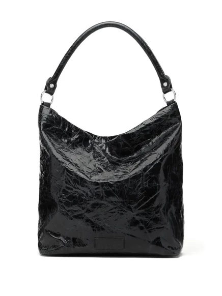 Сумка-тоут MM6 Maison Margiela с застёжкой, черная