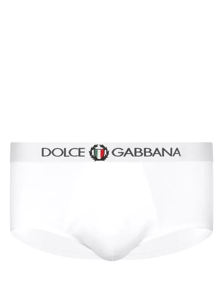 Мужские боксеры Dolce & Gabbana с логотипом, белые