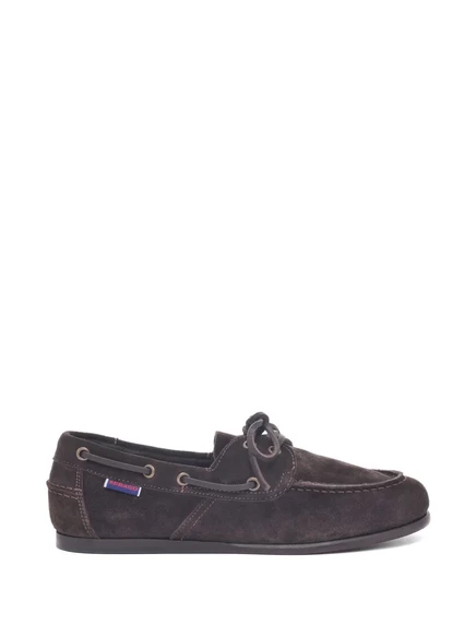 Женские лоферы Sebago Owen на шнуровке, коричневые