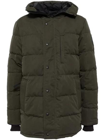 Мужская парка Canada Goose Carson пуховая, оливковая