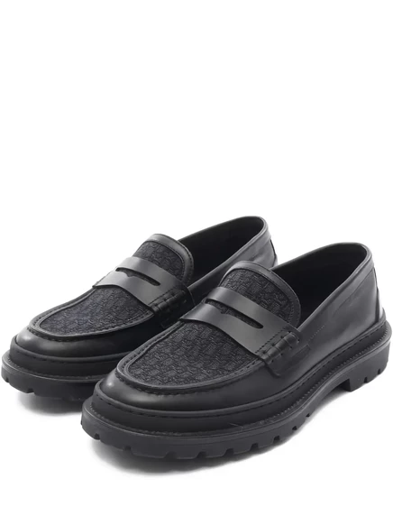 Мужские лоферы Christian Dior Pre-Owned 30 мм, черные