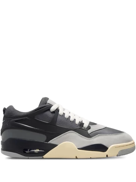 Мужские кроссовки Jordan 4 RM «Iron Grey», черные