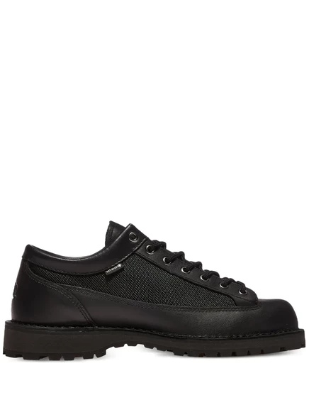 Кожаные ботинки с низким берцем Danner black