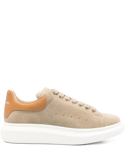 Мужские кеды Alexander McQueen Oversized, коричневые