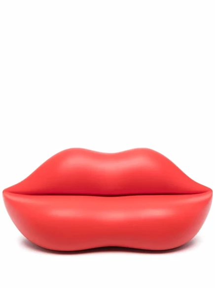 Декоративная скульптура Gufram Miniature Lip Sofa, красная