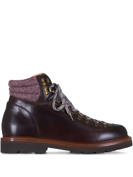 Мужские трекинговые ботинки Brunello Cucinelli, коричневые