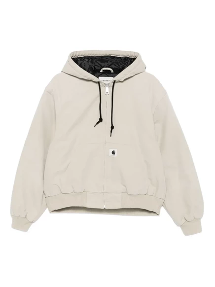 Женская куртка Carhartt WIP с капюшоном, бежевая