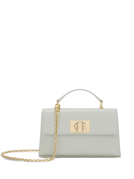 Мини-сумка-тоут Furla 1927, серая