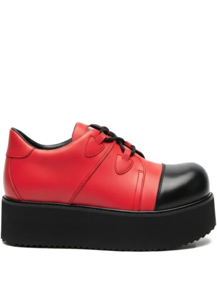 Женские дерби Swear SM Truck 1 из телячьей кожи, красные