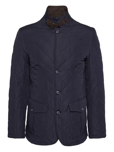 Мужская стеганая куртка Barbour Lutz, синяя