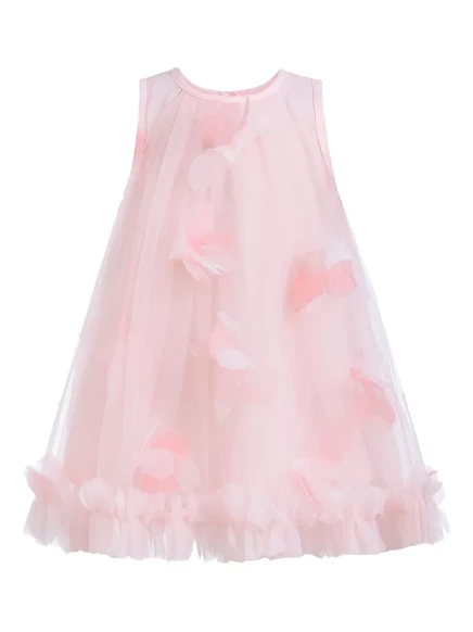 Цветущее многослойное тюлевое платье-пачка Mimi Tutu pink