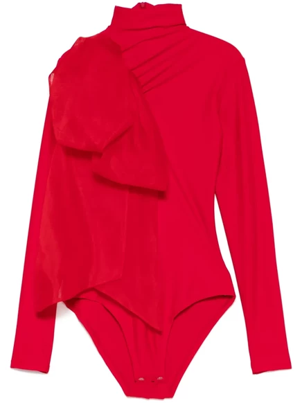 Женское боди Atu Body Couture с длинными рукавами, красное