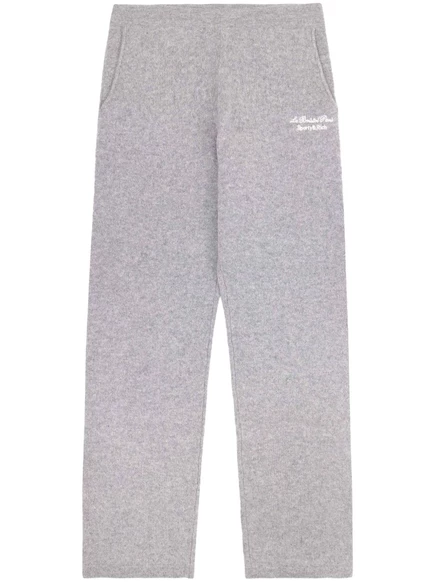 Спортивные и насыщенные кашемировые брюки Faubourg grey