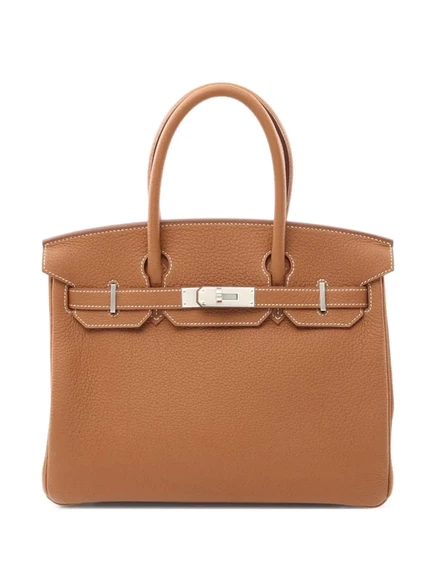 Сумка Birkin 30 от Hermès, бывшая в употреблении в 2024 году  brown