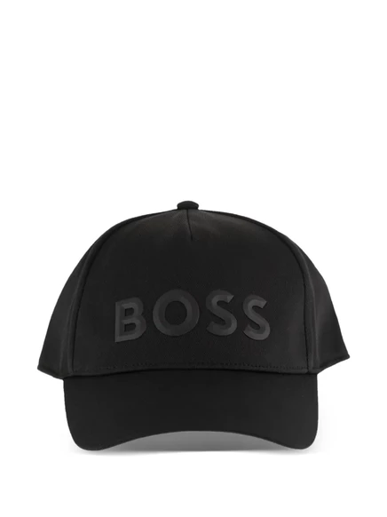 Бейсболка BOSS Green HUGO BOSS с тиснением, черная