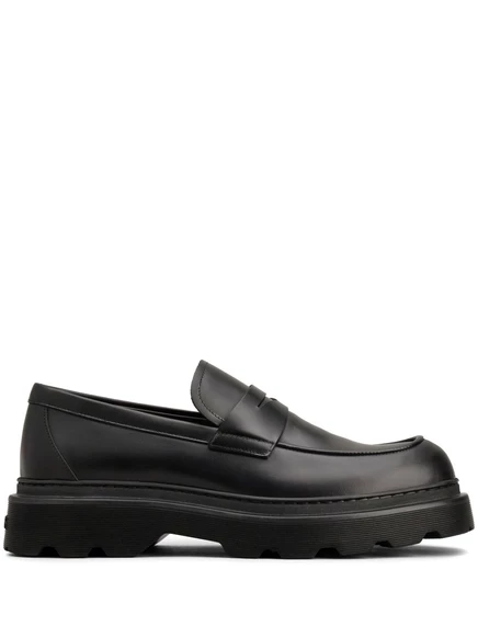Мужские кожаные лоферы Tod's Gommino, черные