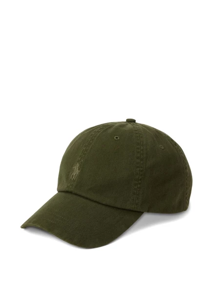 Мужская кепка Polo Ralph Lauren Garment-dyed, оливковая