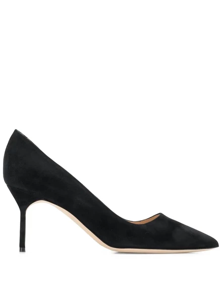 Туфли-лодочки на шпильке Manolo Blahnik 80 мм BB black