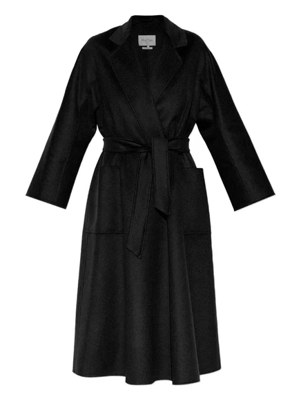 Кашемировое пальто Max Mara black