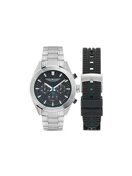 Мужские часы Aston Martin Watches Icon BST 45 мм, черные