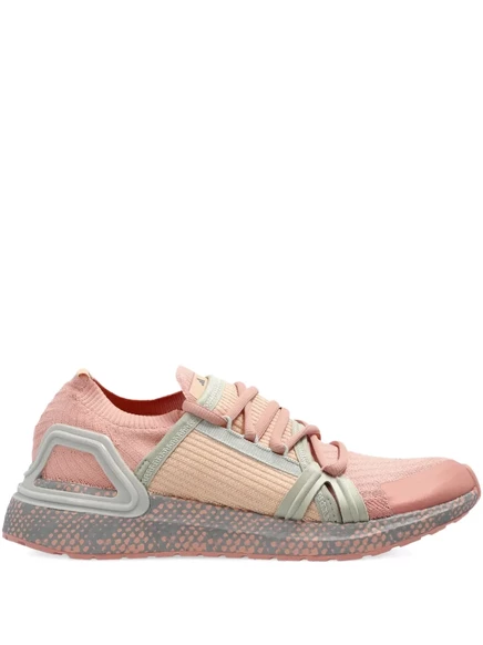 кроссовки adidas by Stella McCartney с трикотажными вставками pink