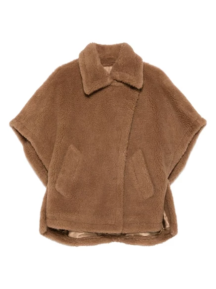 Женская накидка Max Mara Tebe из тедди