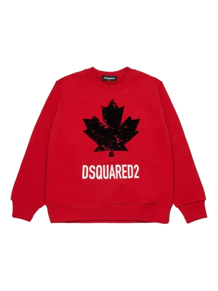 Мальчиковая толстовка DSQUARED2 Kids джерси, красная