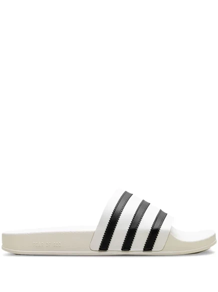 Мужские шлепанцы Adidas Adilette, кремовые