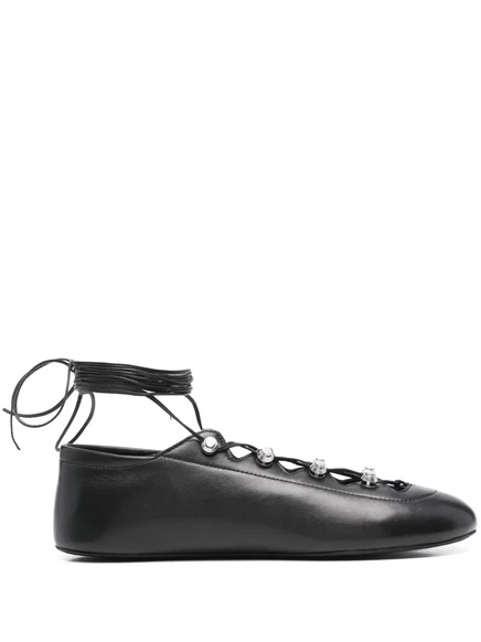 Балетки Alexander Wang Vyolette на плоской подошве black