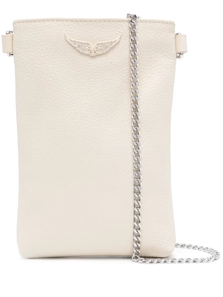 Кожаный чехол для телефона Zadig&Voltaire Rock neutrals