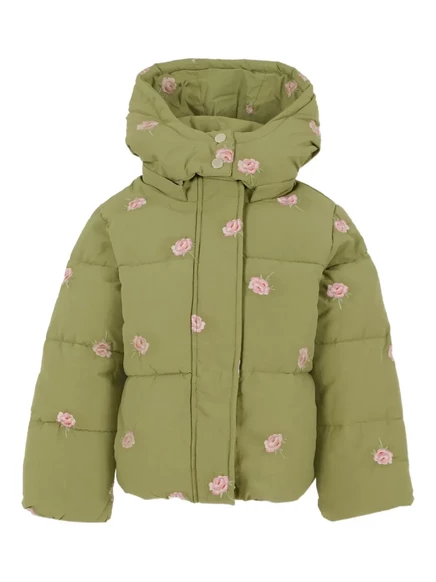 Куртка для девочек Stella McCartney Kids, зеленая