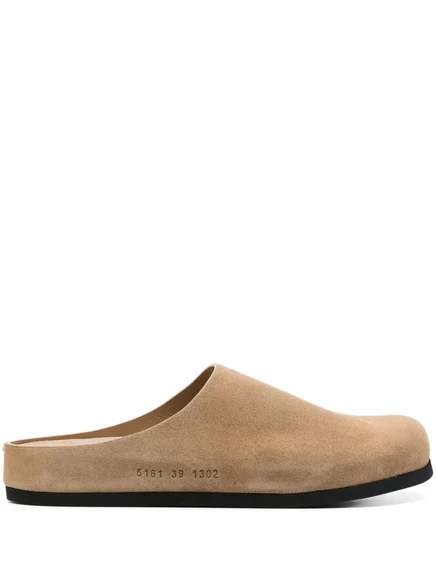 Женские мюли COMMON PROJECTS замшевые, коричневые