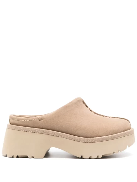 Женские мюли UGG New Heights из замши, песочные