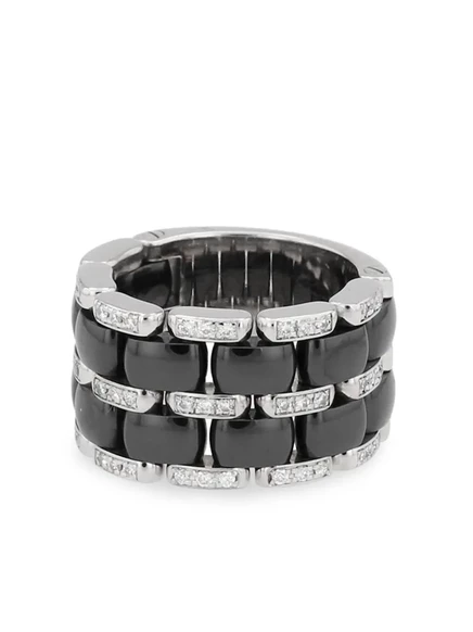 Кольцо CHANEL Pre-Owned 18K белое золото с бриллиантами