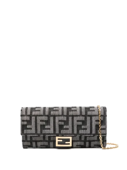 Сумка через плечо FENDI Baguette Continental blue