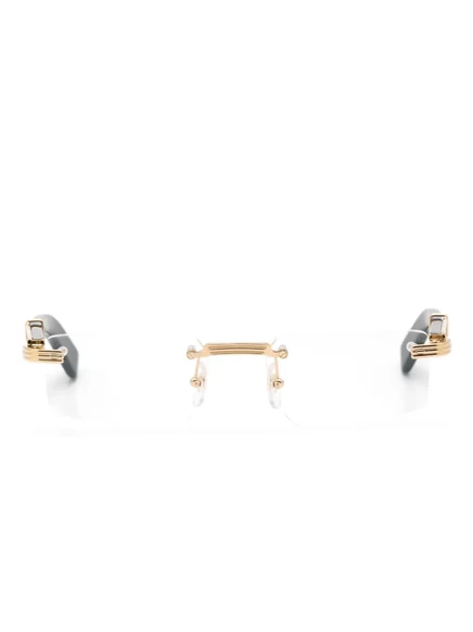Унисекс очки Cartier Eyewear в прямоугольной оправе, черные