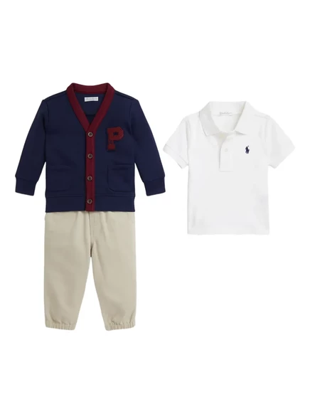 Комплект для мальчиков Polo Ralph Lauren (3 шт.), синий