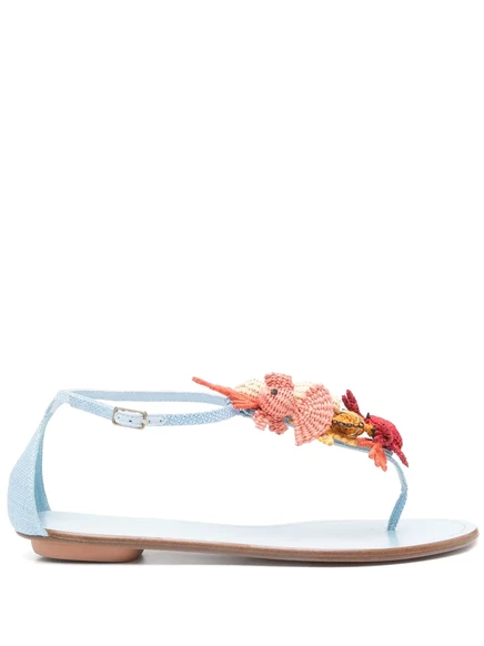 Сандалии Aquazzura Marea blue