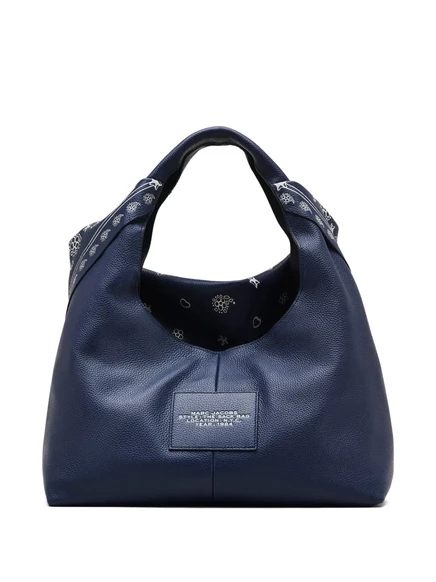 Кожаная сумка-бандана Marc Jacobs Sack blue