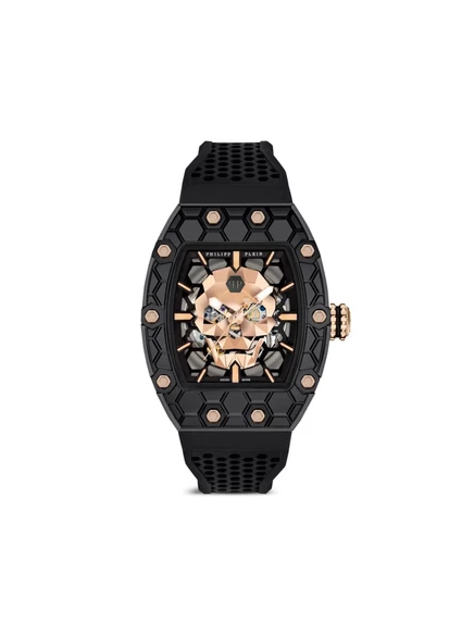 Мужские часы Philipp Plein Crypto King BEA$T 55×45 мм, черные