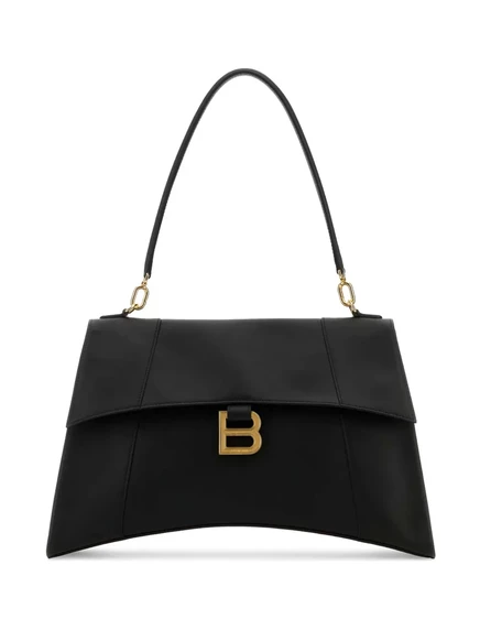 Женская сумка Balenciaga Hourglass Soft, черная