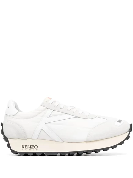 Кроссовки с низким верхом Kenzo Smile Run white
