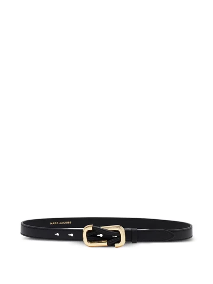 Женский кожаный ремень Marc Jacobs с узлом, черный