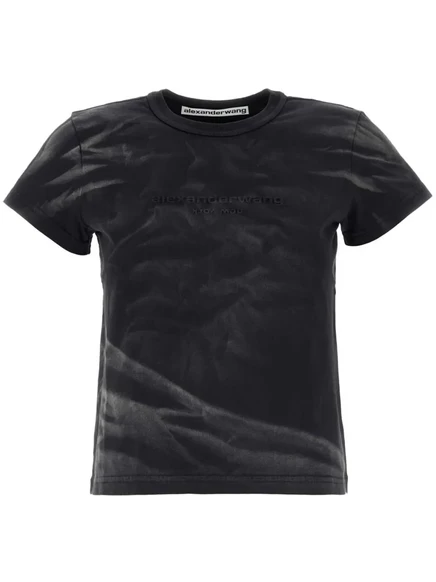 Женская футболка Alexander Wang Slate, черная