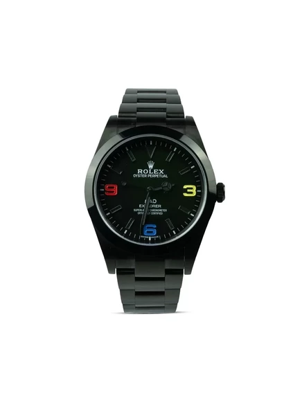Мужские часы Mad Paris Explorer Rainbow 39 мм, черные